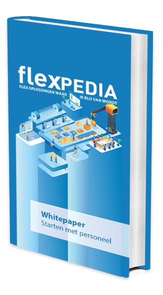 Whitepaper - Cover -Starten met personeel | Flexpedia