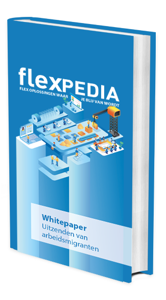 Whitepaper - Cover -Uitzenden van Arbeidsmigranten | Flexpedia